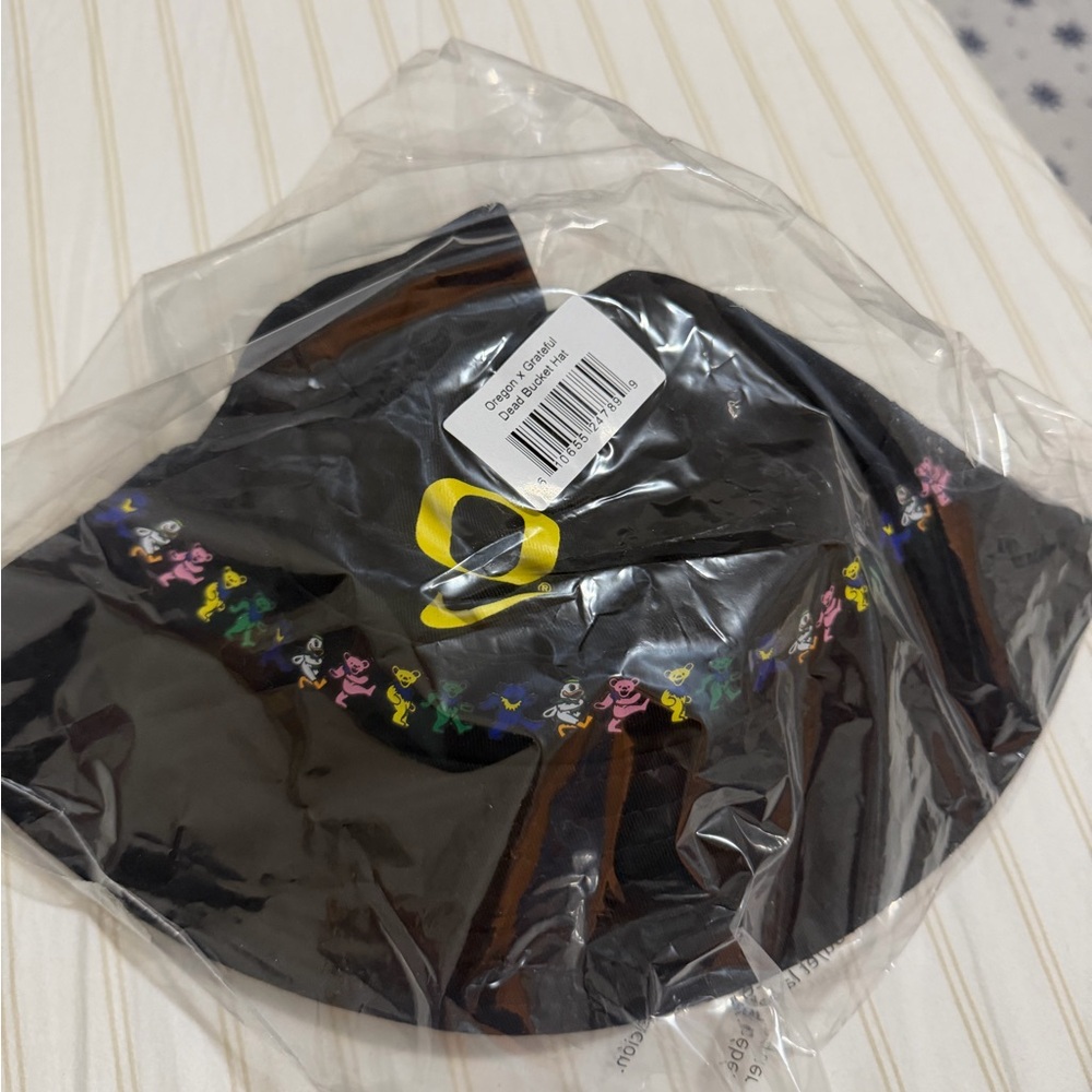 Nike Grateful Dead Oregon Ducks Bucket Hat • Black Class Trip • OSFA
